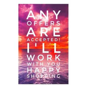 Willing to work with you 😊 Happy shopping 🛍